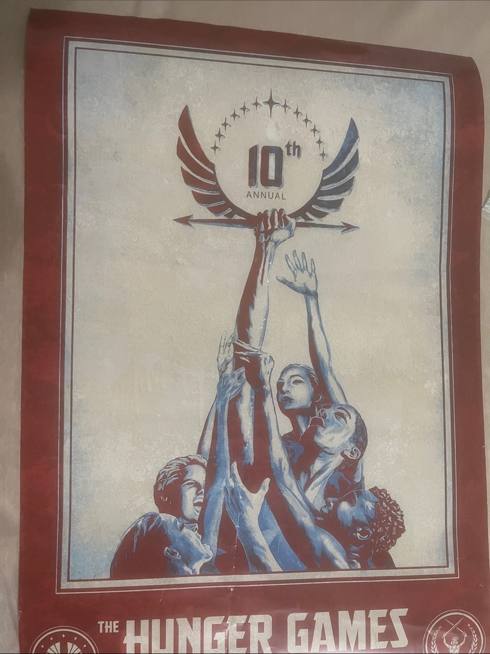 The Hunger Games 10th Annual Movie Poster LAST 2023 Read 13.5x20